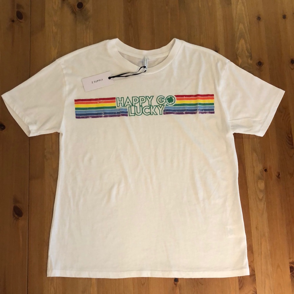 Z SUPPLY HAPPY GO LUCKY TEE